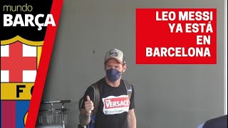 Llegada Messi a Barcelona