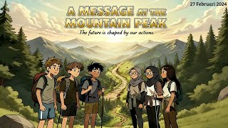 Presentation About The Comic Project Entitled 'A Message At The Mountain Peak' | Group 2 (XI-3)