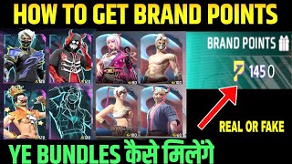 HOW TO GET BRAND POINTS IN FREE FIRE || HOW TO COLLECT BRAND POINTS IN FREE FIFE || BRAND POINTS FF