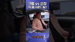 카니발 크렐 vs 순정 사운드 옵션 비교! 블루투스 재생시 차이는??