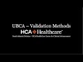 UBCA Validation Methods