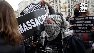 Cops bust 100 anti-Israel protesters after Columbia University prez tells NYPD t