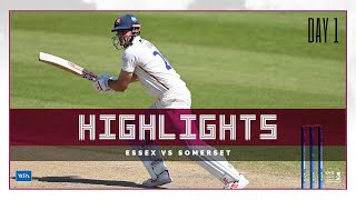 HIGHLIGHTS: Essex vs Somerset Day One County Championship