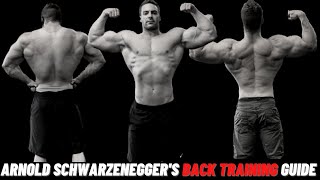 Arnold Schwarzenegger Back Training - Beginner Intermediate Mass Gain