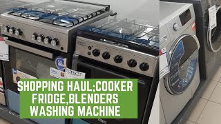 SHOPPING HAUL COOKER,FRIDGE, WASHING MACHINE, BLENDER,MICROWAVE/ Prices Mentioned /Come shop with me