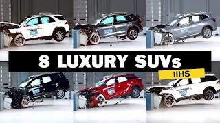 Crash Test Compilation 8 Luxury SUV 2024
