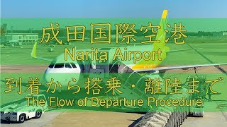 【旅行者必見】成田空港に到着してから、搭乗・離陸までの流れを紹介！