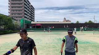 2023西日本シニアソフトテニス選手権大会50予選②🎾池田•尾野④-1瀬尾•東 2023.6.25