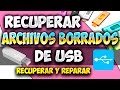 Como Recuperar Archivos Eliminados por virus y despues de formatear 2015