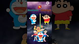 Doraemon vs Shinchan ❓ #shorts #youtubeshorts @CrazyXYZ @MRINDIANHACKER #viralshort #doraemon