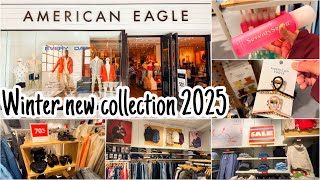 Exploring American Eagle Store🇨🇦 | winter new Collection 2025  | Come Shop Wifh me