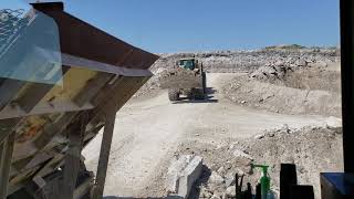 Cat 988K and Telsmith 30X55 Jaw Crusher