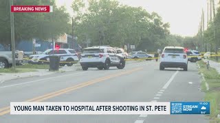 1 hospitalized after shooting in St. Petersburg; police investigating