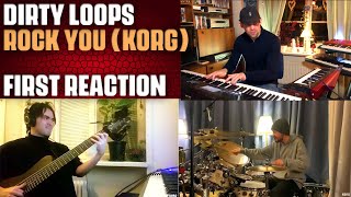 Musician/Producer Reacts to "Rock You (KORG)" by Dirty Loops