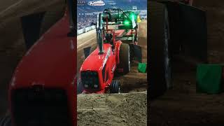 “Trailblazer” Massey Ferguson into the sand! #TractorPulling #ProStock #Turbocharged #Horsepower