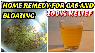 Home remedy for Gas problem & Stomach bloating | Quick ways to get rid of gas and bloating