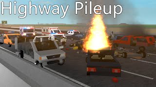 Destroy Cars For Fun - Highway Pileup