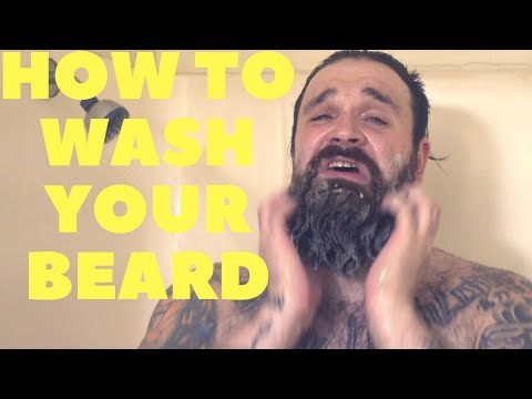 How to wash your beard and take care of it afterwards How to wash your beard and take care of it afterwards