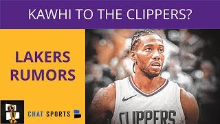 Lakers Rumors: Kawhi Leonard Going To The Clippers, Jamal Crawford Coming to LA