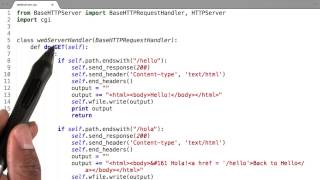 Adding POST to web server - Full Stack Foundations