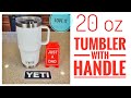 Yeti Rambler 20oz Travel Mug with Strong Hold Lid Tumbler