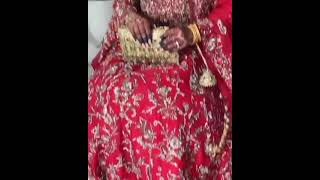 @KSHKIN @sakshisindhi Pakistani Red  Bridal lehenga #shorts #wedding #lehenga #bridal #sharara