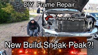 Rebuilding a Wrecked Ford F250 Part 9: DIY Frame Repair & New Build!