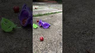 Crushing Crunchy & Soft Things by Car! Experiment car vs Giant Orbeez Water Balloon