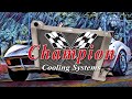 Champion Radiators - Prototype Corvette Radiator Install