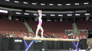 Helen Hu - Balance Beam - 2016 Nastia Liukin Cup