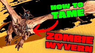 TWO WAYS To Get A ZOMBIEWYVERN in Ark Survival Ascended!!! Zombiewyvern walk through and guide