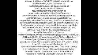 How to fix andquot nested exception is java lang ArrayIndexOutOfBoundsException Index 2 out of bound