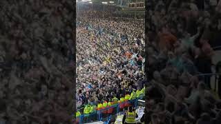 Leeds United Fans Going “MENTAL” In The South Stand Against Leicester!! #football #shorts
