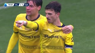 Enrico Del Prato Goal - AC Milan vs Parma FC (3-2), Goals Results And Extended Highlights-2025..