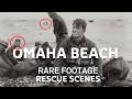 Rare Footage of Omaha Beach Landing Craft That Sank| WWII Then & Now