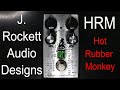 J. Rockett Audio Designs HRM Overdrive. Dumble Hot Rodded Marshall Tones? Demo by Shawn Tubbs