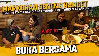 MARKONAH SENENG BANGET !! BARU PERTAMA KALI DIAJAK MAKAN KE RESTAURAN KAYAK GINI !!