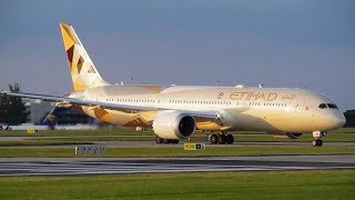 Summer Evening Plane Spotting at Manchester Airport - 90 Minutes long