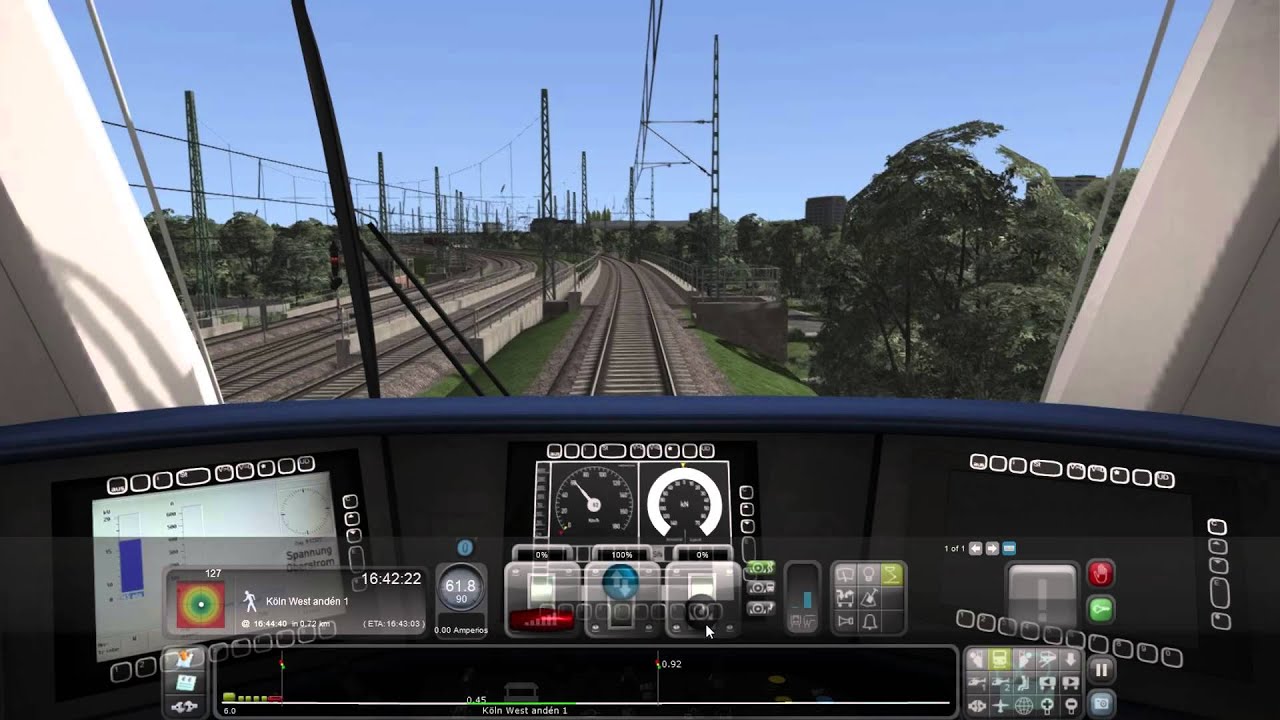 Train Simulator 2016 Gameplay Max Graphics Youtube
