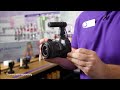 canon dm e100 stereo microphone quick look