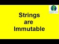 Strings are Immutable | C# Interview Questions | Csharp Interview Questions