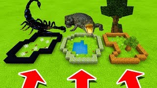 Minecraft PE : DO NOT CHOOSE THE WRONG FARM! (Scorpion, Crocodile & The Ents)