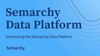 Introducing the Semarchy Data Platform