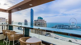 Superbly Furnished Sea View Designer Duplex Penthouse in JBR