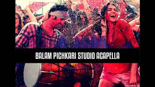 Balam Pichkari Studio Acapella Free Download | Holi 2019