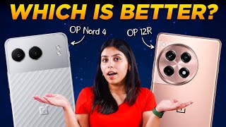 OnePlus Nord 4 vs OnePlus 12R comparison in Hindi - Don't buy before watching ✌🏻