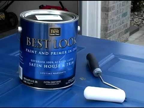 How To Paint A Front Door What Kind Of Paint For Metal