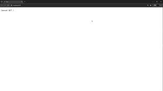 Resolving Cannot GET / - Angular Browser Error