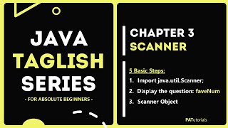 Scanner - Java Taglish Series For Absolute Beginners | PATutorials