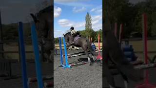 Had a lovely jump around on 💕 Jazz 💕 Absoloutly brilliant pony for a 4 year old 💖